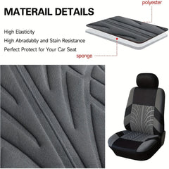 Aurovex Universal Car Seat Covers | Anti-Slip, Breathable, All-Season Protection - Image 3