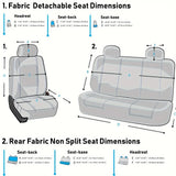 Aurovex Universal Car Seat Covers | Anti-Slip, Breathable, All-Season Protection - Image 19