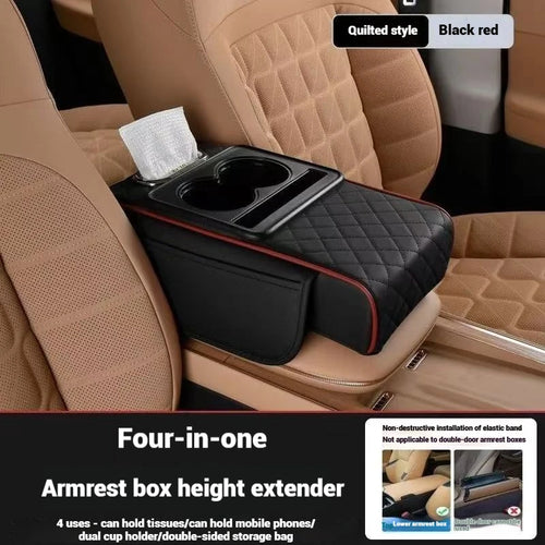 Aurovex Memory Foam Armrest Pad | Built-In Storage & Elbow Support - Image 1