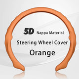Aurovex Nappa Leather Steering Wheel Cover | Breathable, Non-Slip Grip - Image 16