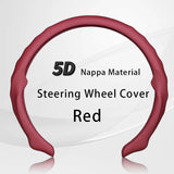 Aurovex Nappa Leather Steering Wheel Cover | Breathable, Non-Slip Grip - Image 14