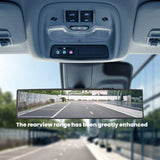 Aurovex Wide-Angle Rearview Mirror | Anti-Glare Panoramic Interior Mirror - Image 3