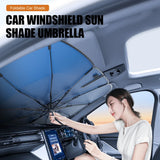 Aurovex Car Windshield Sun Shade Umbrella | Foldable UV Protection Heat Blocker