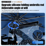 Aurovex Car Windshield Sun Shade Umbrella | Foldable UV Protection Heat Blocker