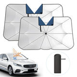 Aurovex Car Windshield Sun Shade Umbrella | Foldable UV Protection Heat Blocker