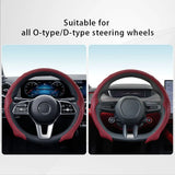 Aurovex Nappa Leather Steering Wheel Cover | Breathable, Non-Slip Grip - Image 3