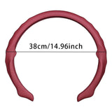 Aurovex Nappa Leather Steering Wheel Cover | Breathable, Non-Slip Grip - Image 2
