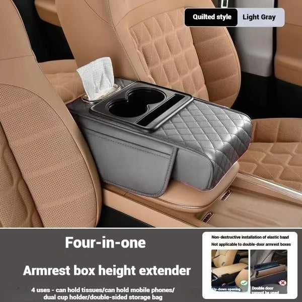 Aurovex Memory Foam Armrest Pad | Built-In Storage & Elbow Support - Image 5