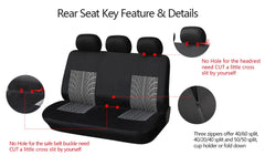 Aurovex Universal Car Seat Covers |  All-Season Protection